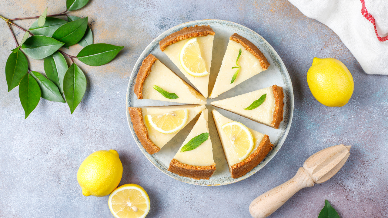 5. Lemon Cheesecake Bars With Creamy Balance