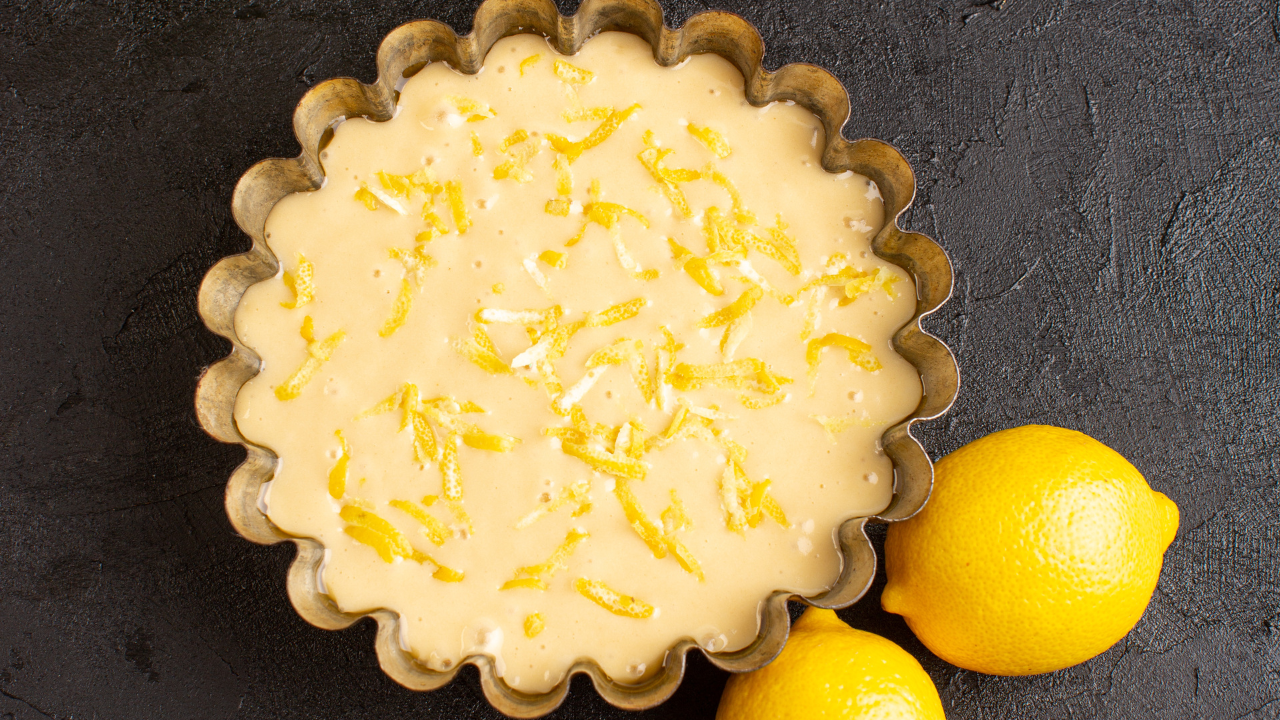 15. Italian Lemon Ricotta Cake With Soft Texture