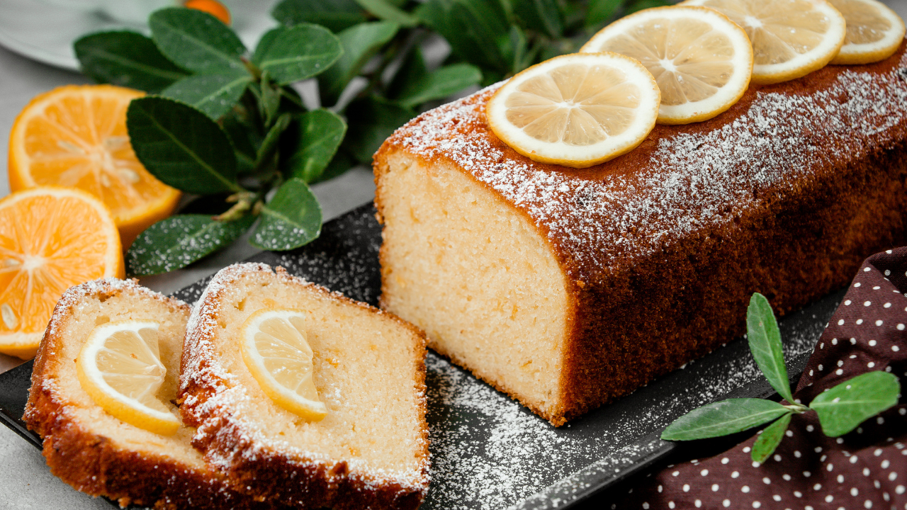 14. Lemon Drizzle Loaf Cake for Everyday Baking