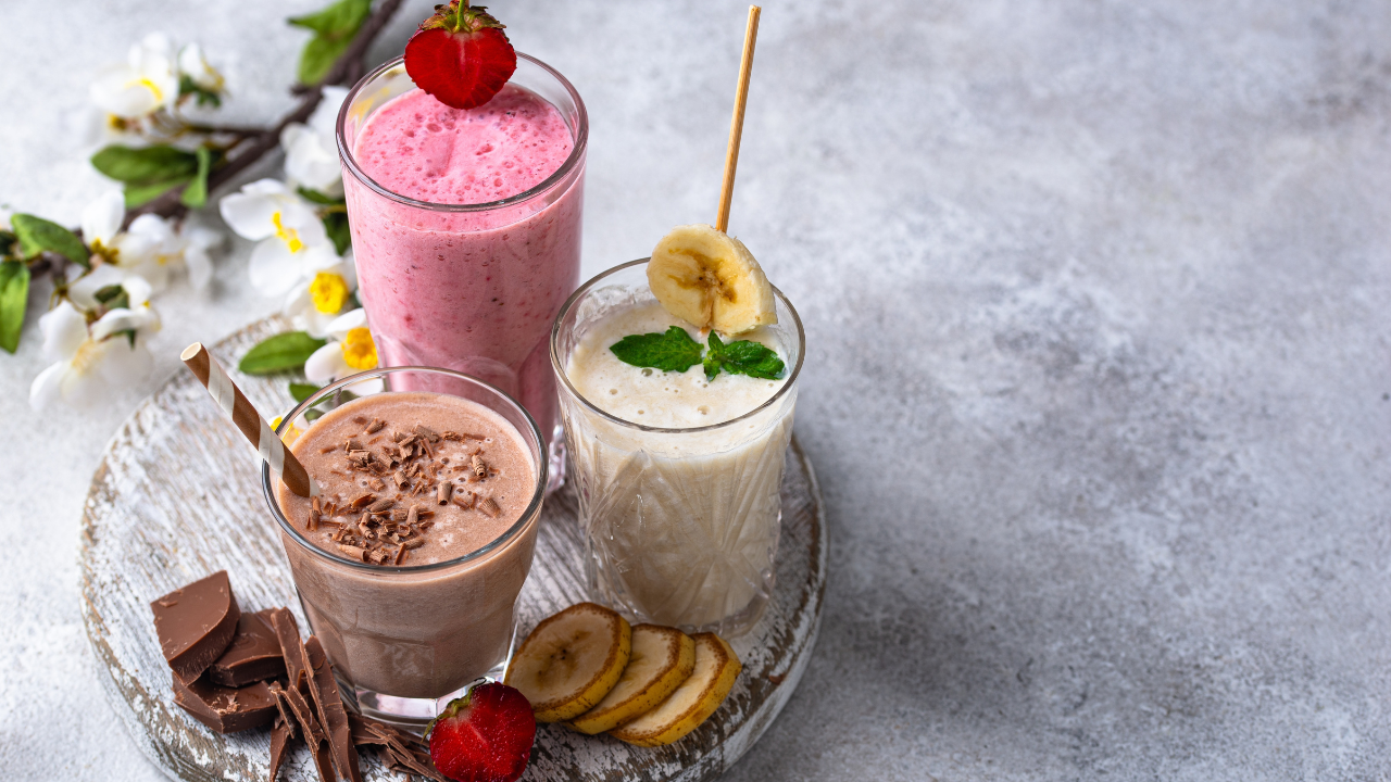 3. Milkshakes