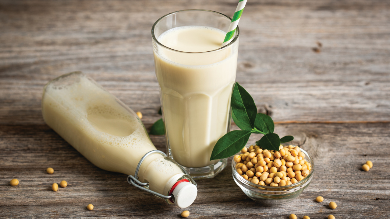15. Soy milk