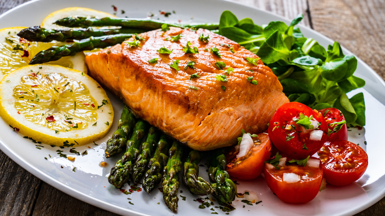 16. Sheet Pan Salmon