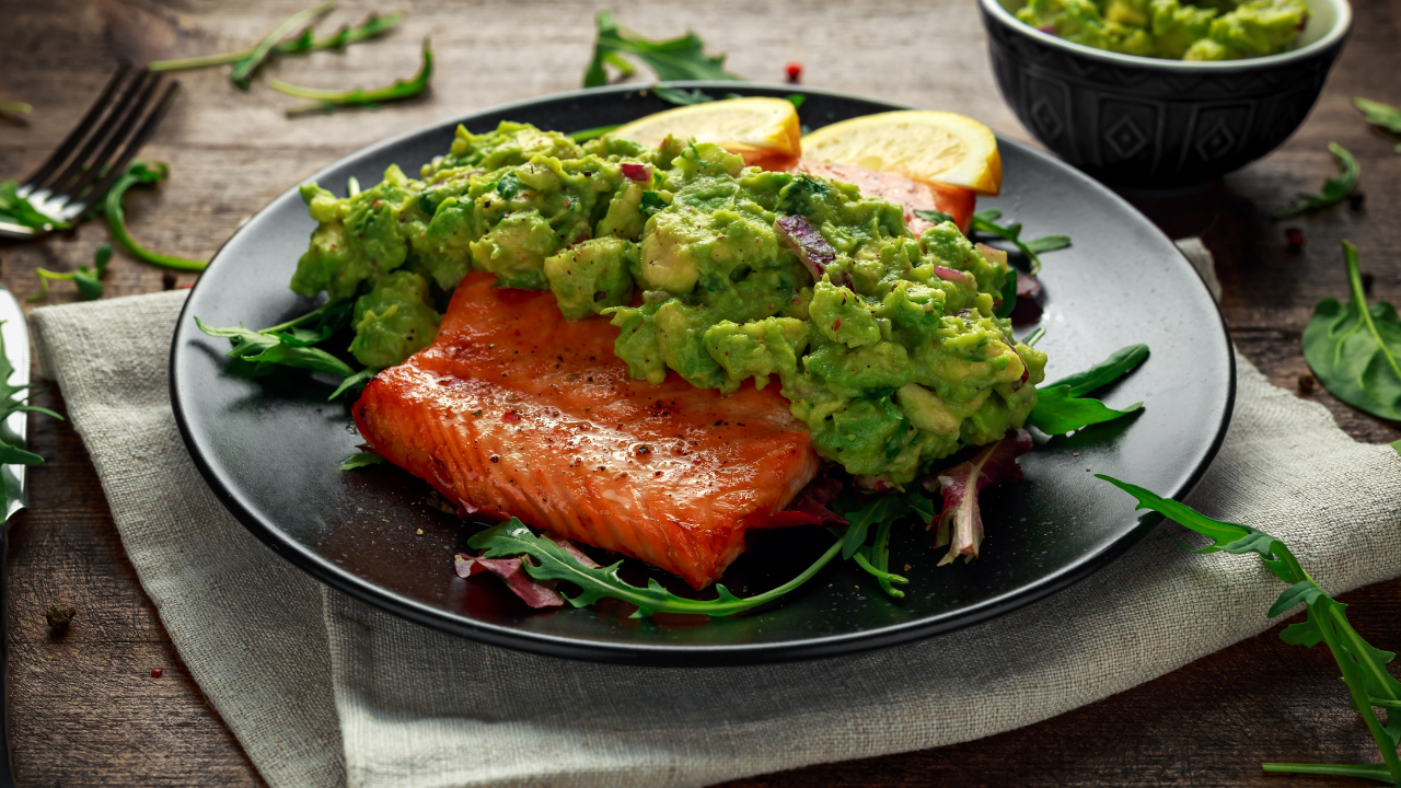 8. Salmon With Avocado