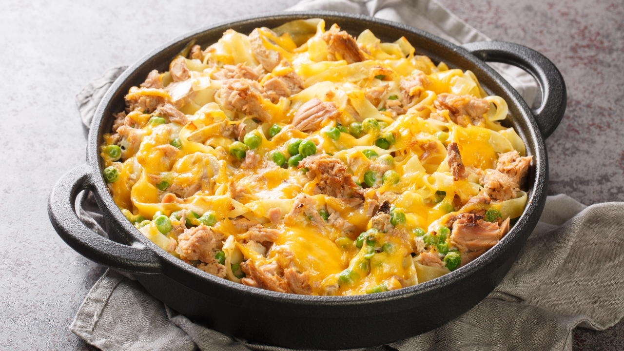3. Tuna Noodle Casserole