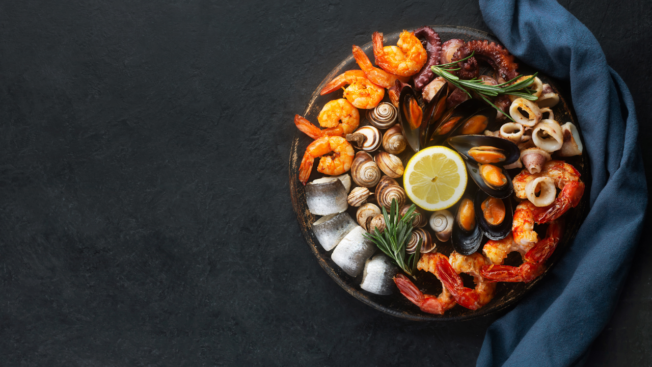 27. Seafood Party Plates