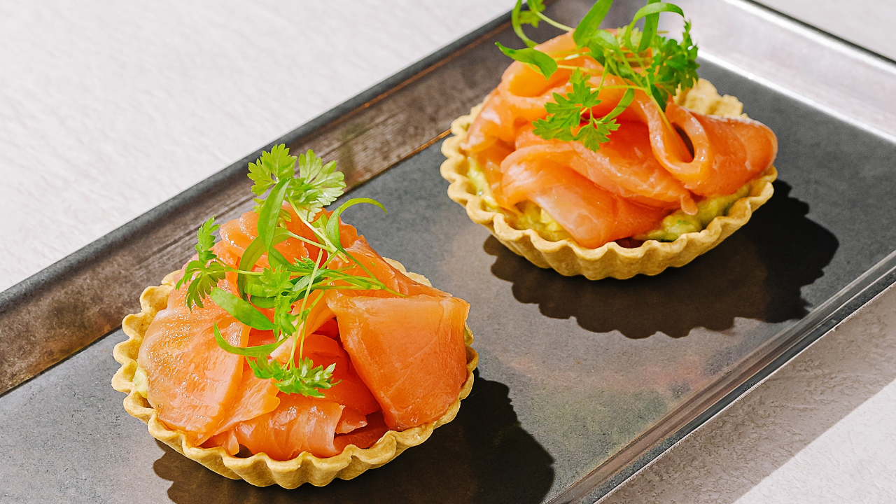 21. Salmon Tartlets
