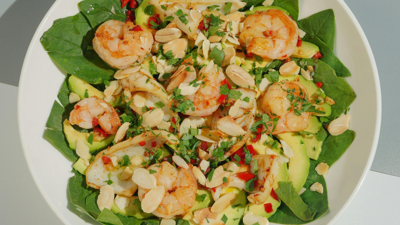 9. Shrimp Orzo Salad