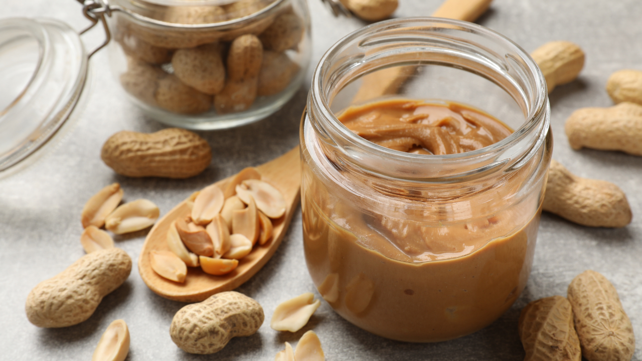 13. Peanut butter