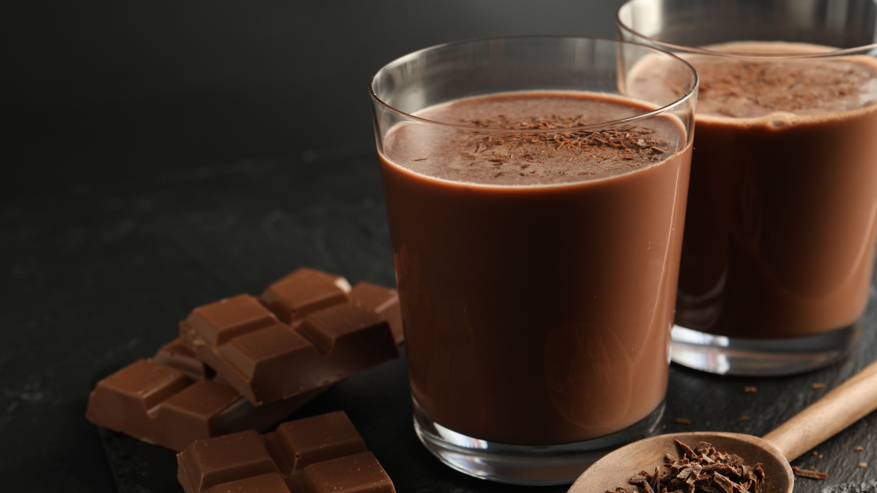 23. Chocolate milk