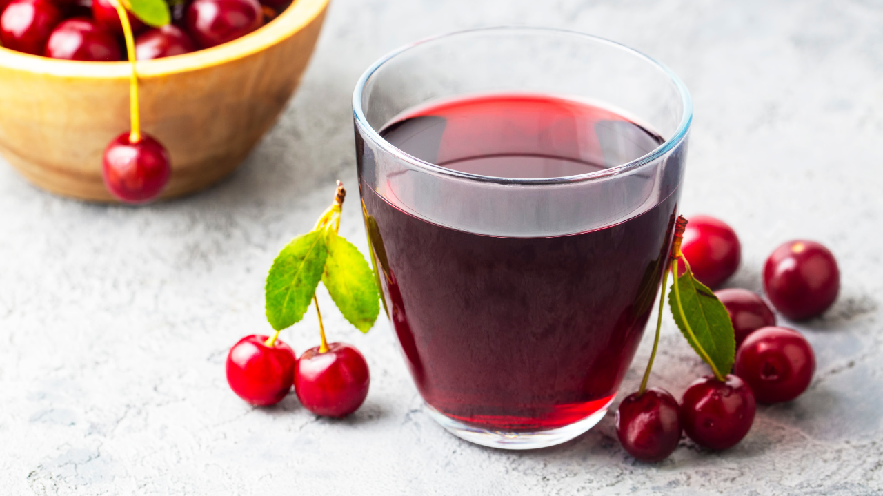 17. Cherry juice