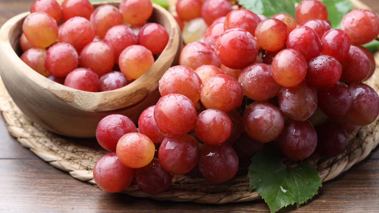 6. Red Grapes