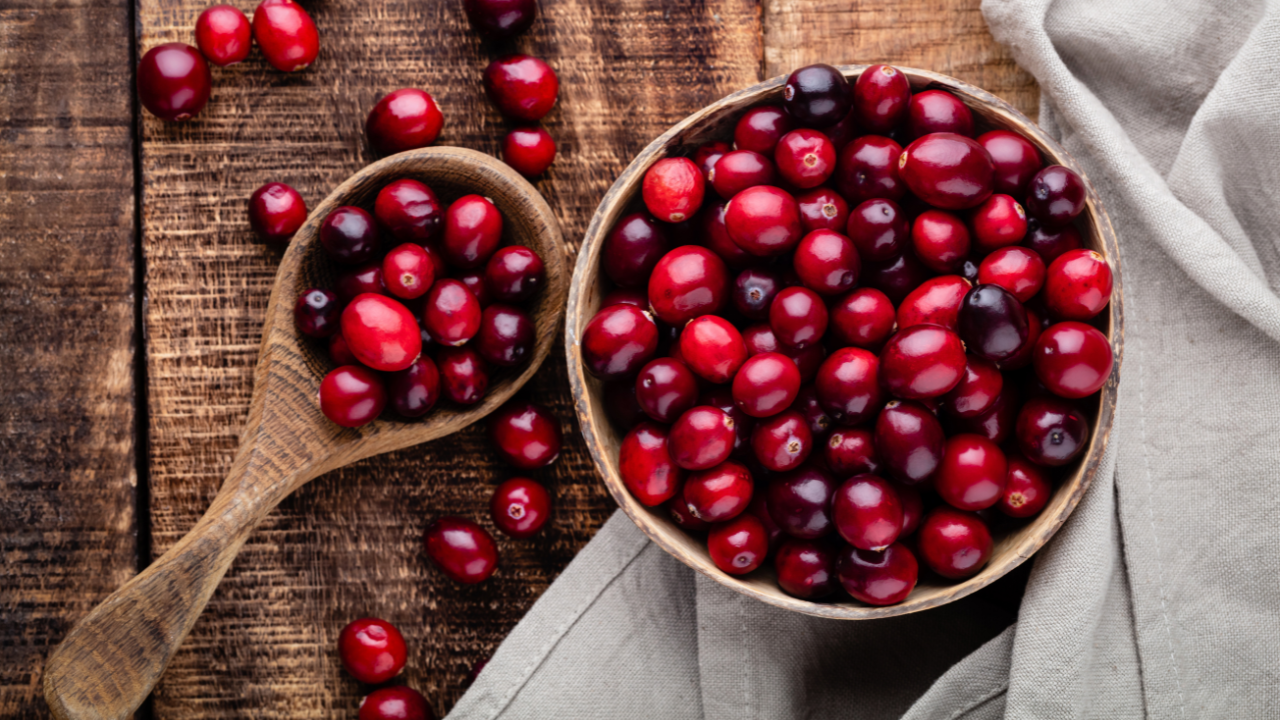 9. Cranberries