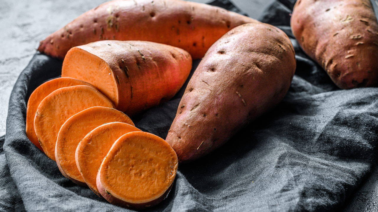 24. Sweet potatoes
