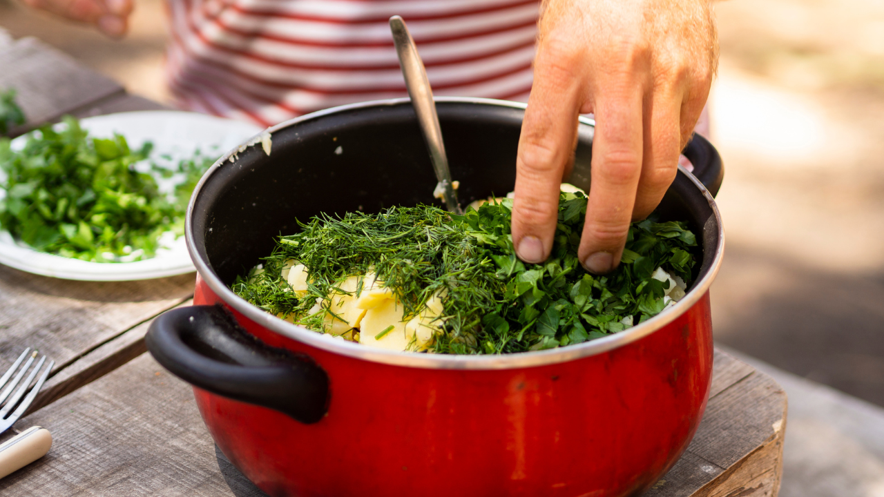 8. Layer Herbs and Spices