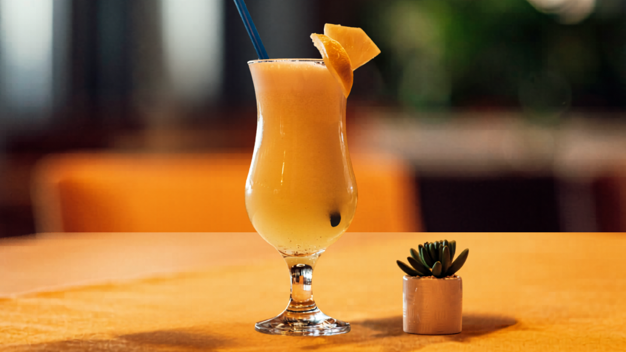 9. Pineapple jalapeño margarita