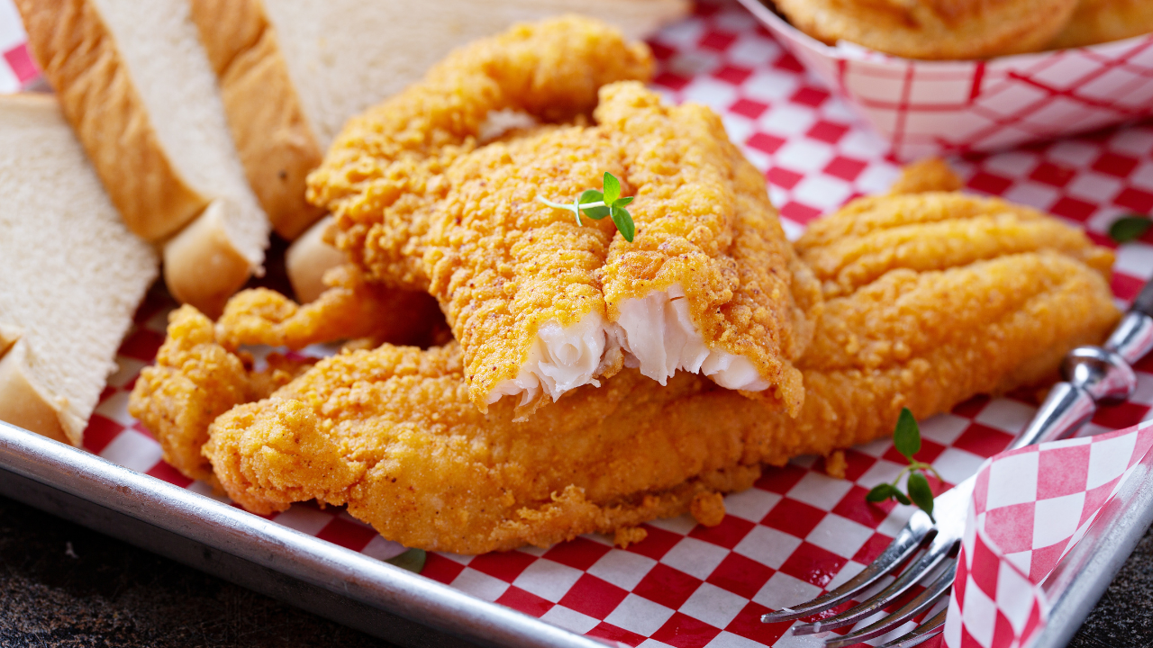 8. Secret Ingredient Fried Catfish