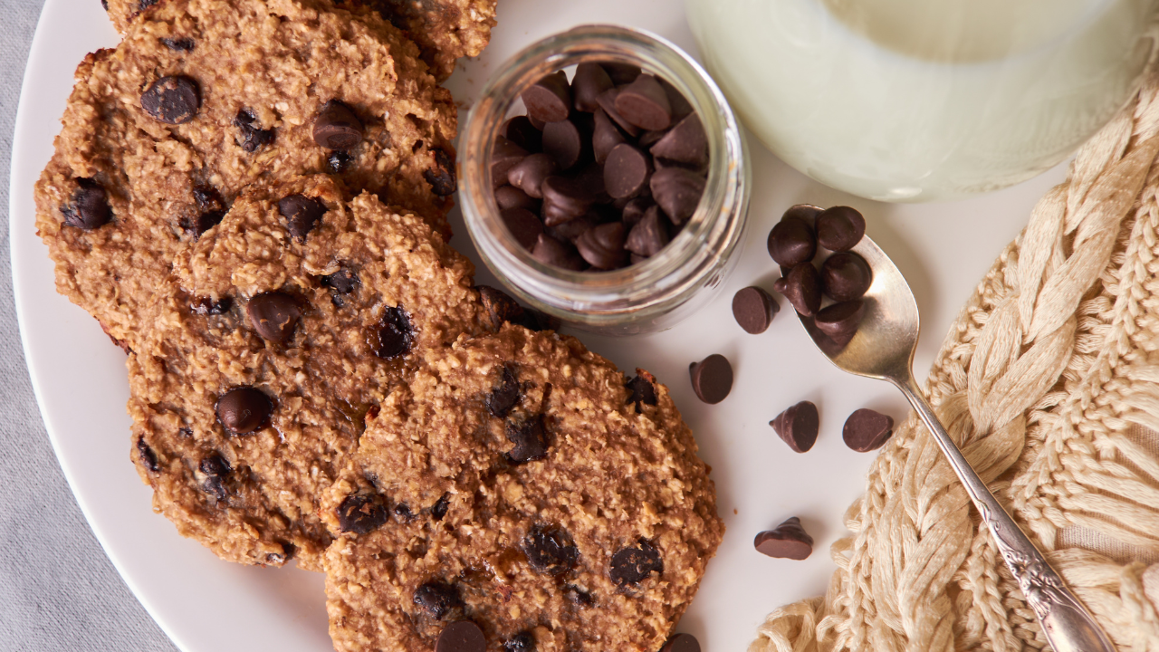 12. Oat Chocolate Chip Cookies