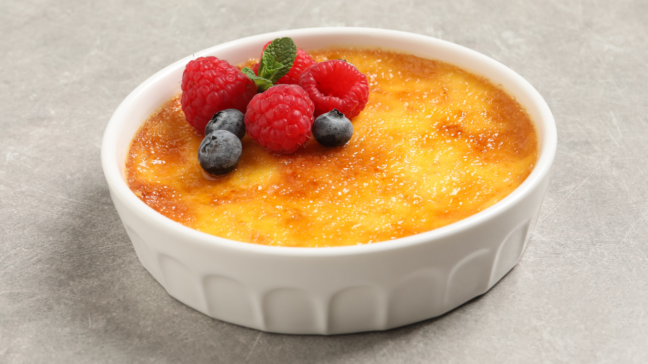 1. Crème Brûlée