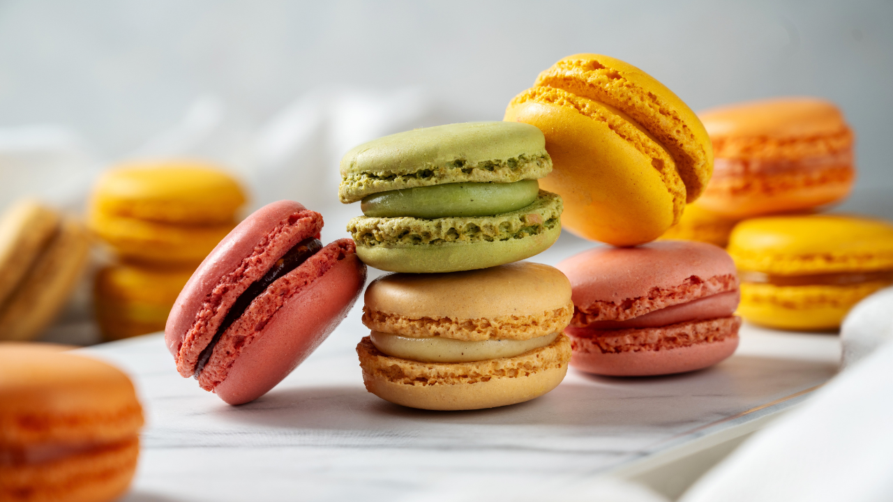 7. Macarons (Parisian Almond Macarons)